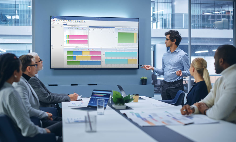 meeting to review AI tool results