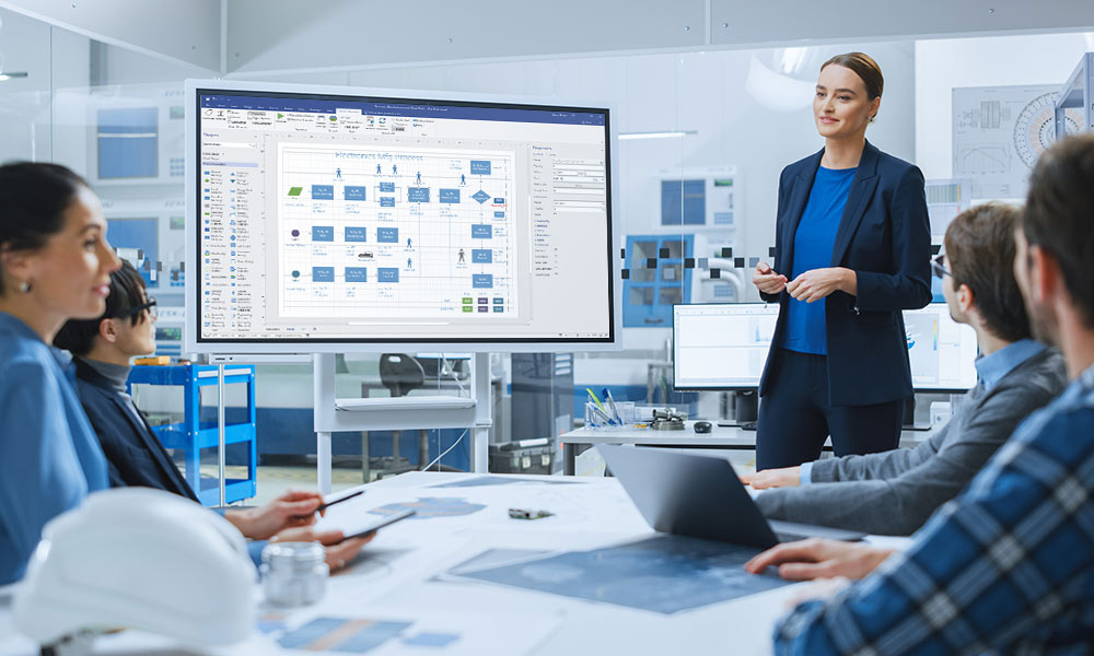 AI decision intelligence for defense, BigBear ai ProModel DES Process Simulator.