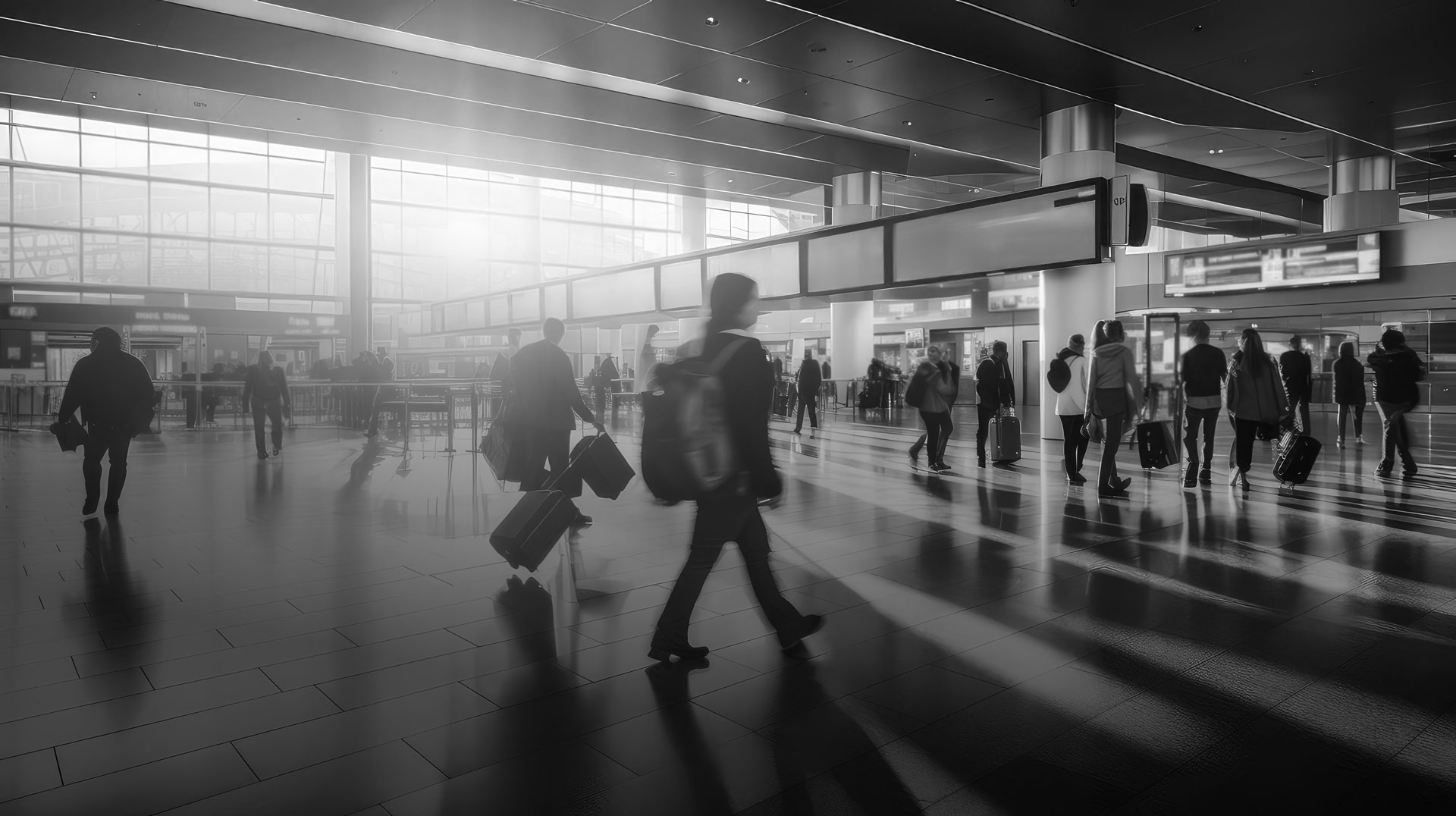 airport travel and trade