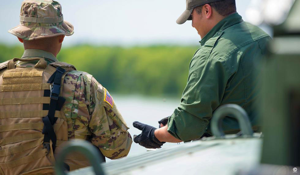 homeland us border security team