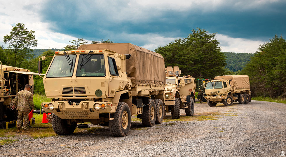 military trucks