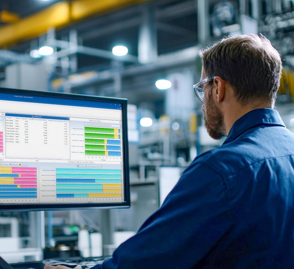 looking over promodel dashboard