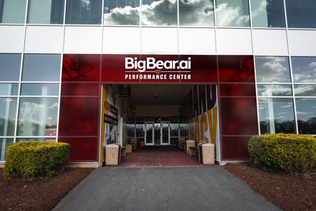 BigBear.ai Performance Center entrance mockup