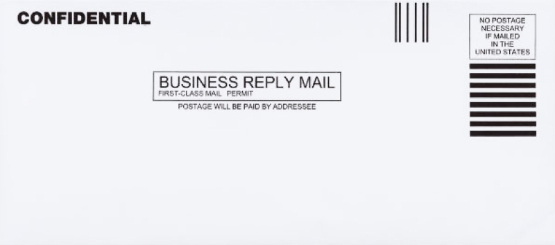 prepaid envelope