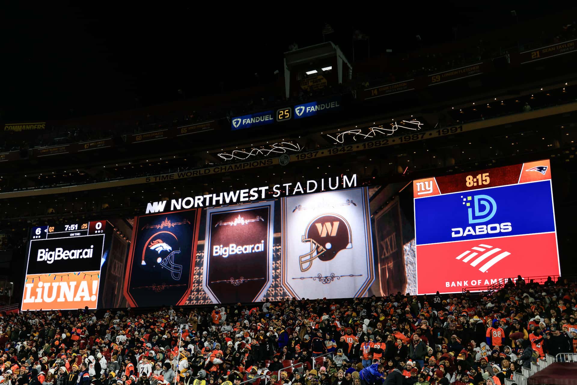 bbai signage in stadium